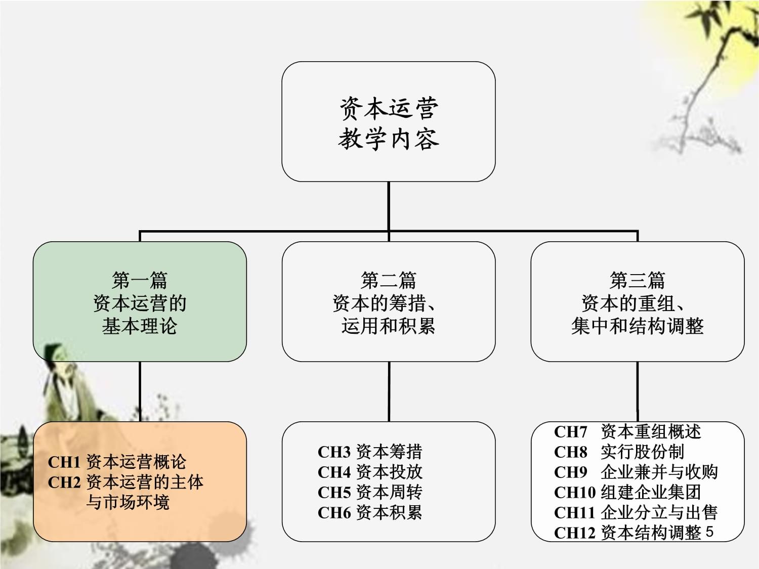 資本運(yùn)營(yíng)管理專(zhuān)業(yè)培訓(xùn)講義